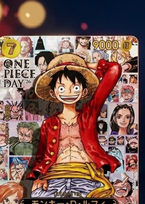 Monkey D. Luffy P-161, the One Piece Day '26 Premium Card Collection promo