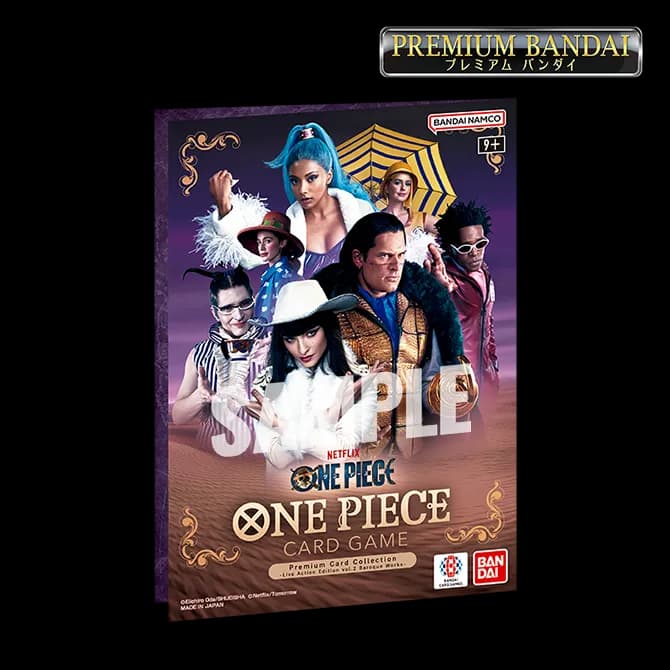 Official image of the Premium Card Collection Live Action Edition vol.2 Baroque Works, from Bandai's product page