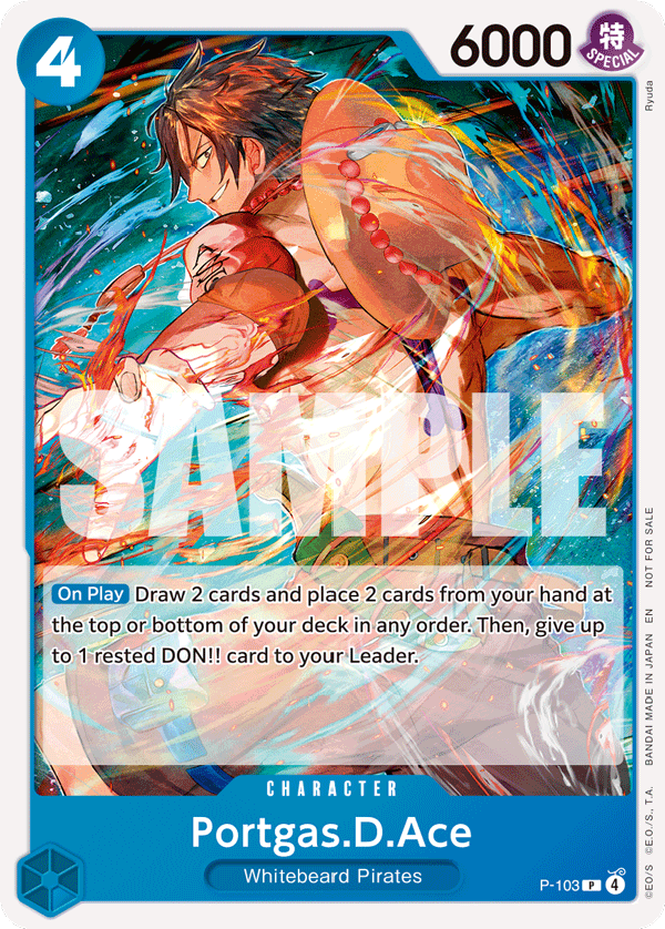 P-103 Portgas.D.Ace, Promotion Card Set 2025