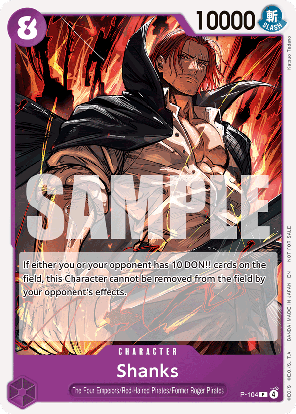P-104 Shanks, Promotion Card Set 2025