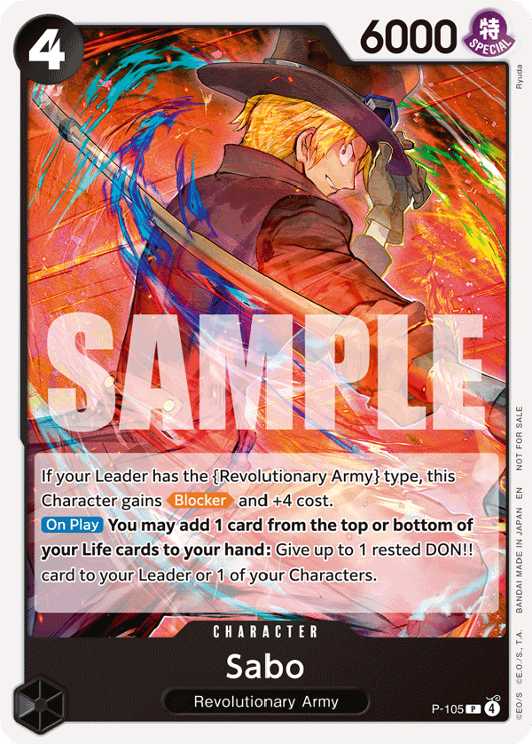 P-105 Sabo, Promotion Card Set 2025