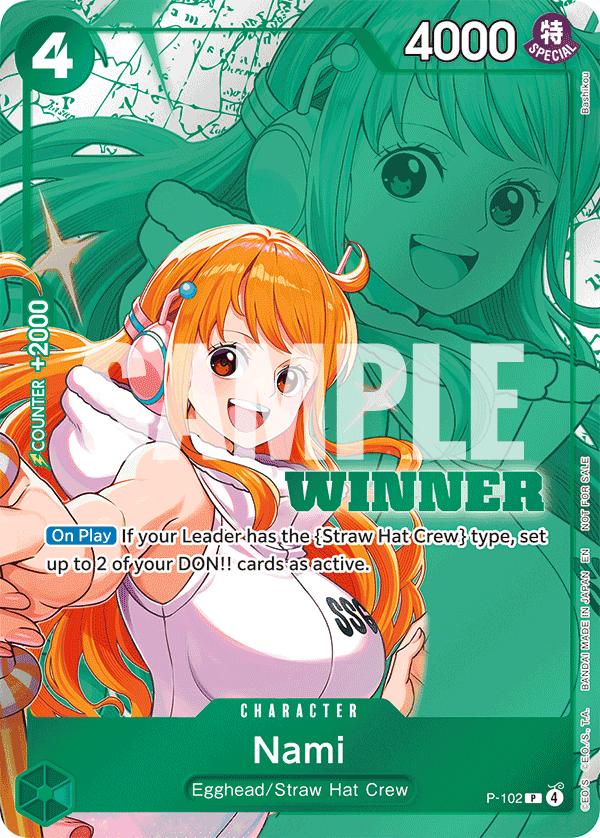 Nami — WINNER (Store Tournament 2026 Vol. 2)