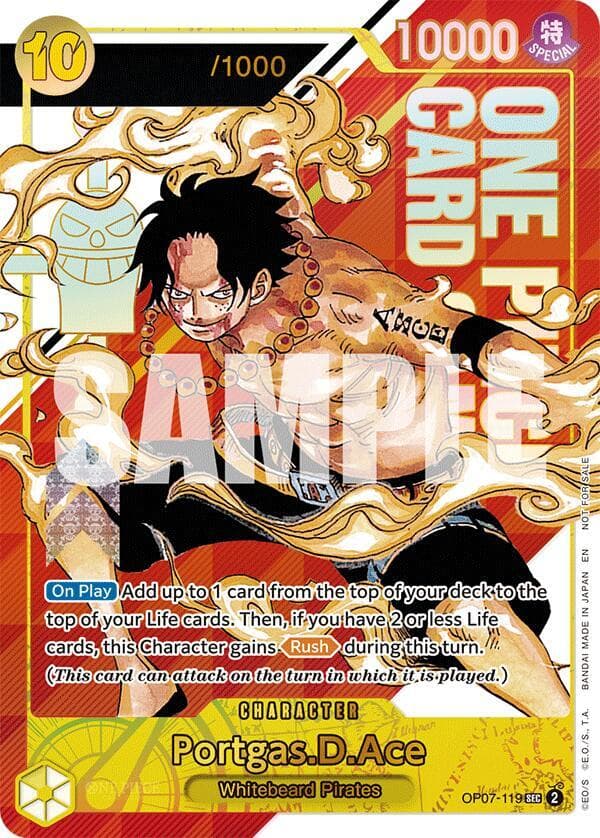 Portgas D. Ace (Serialized Top Prize)