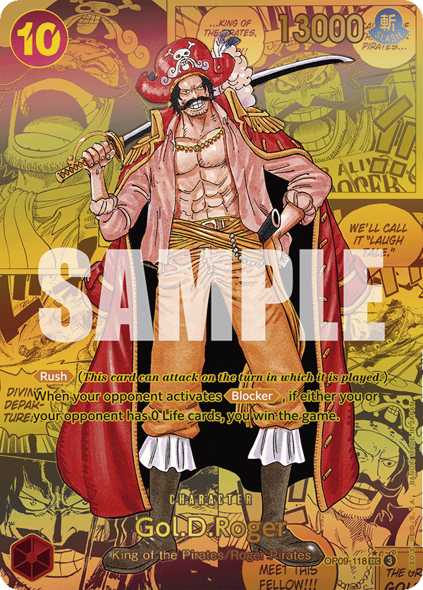 Gol.D.Roger — Manga Rare (OP09-118)